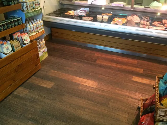 Commercial Business with Tiled Wood Flooring