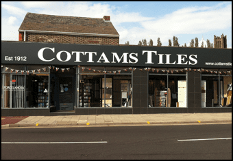 Cottams Tiles Storefront